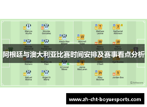 阿根廷与澳大利亚比赛时间安排及赛事看点分析 阿根廷与澳大利亚比赛时间安排及赛事看点分析